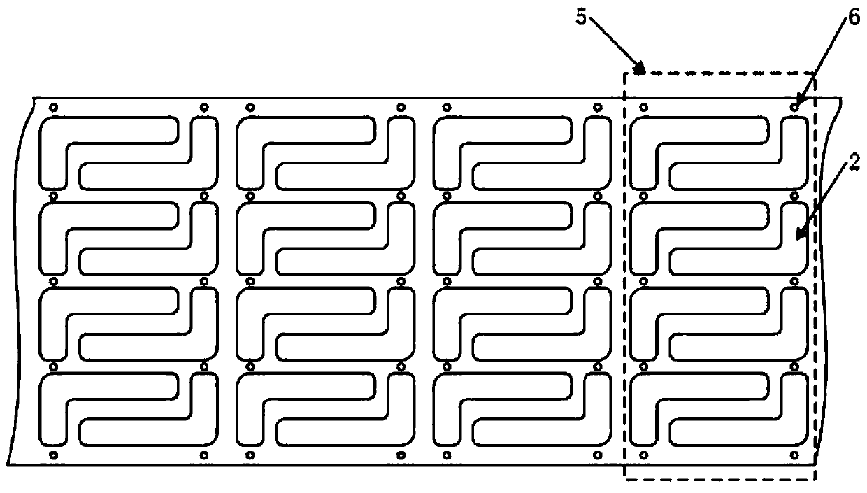 Production process of mobile phone heat dissipation plate