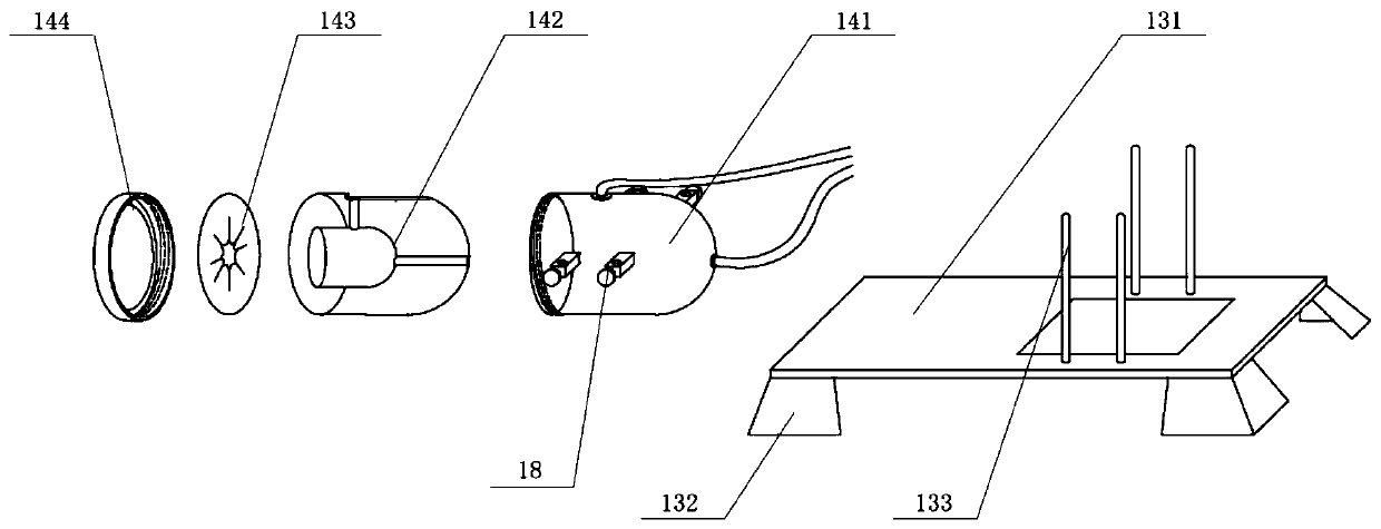 Dose-adjustable inhalation continuous anesthesia device for small and medium-sized animals