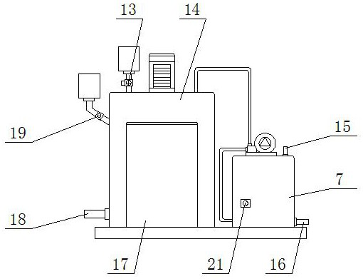 Preparation device of modified epoxy resin