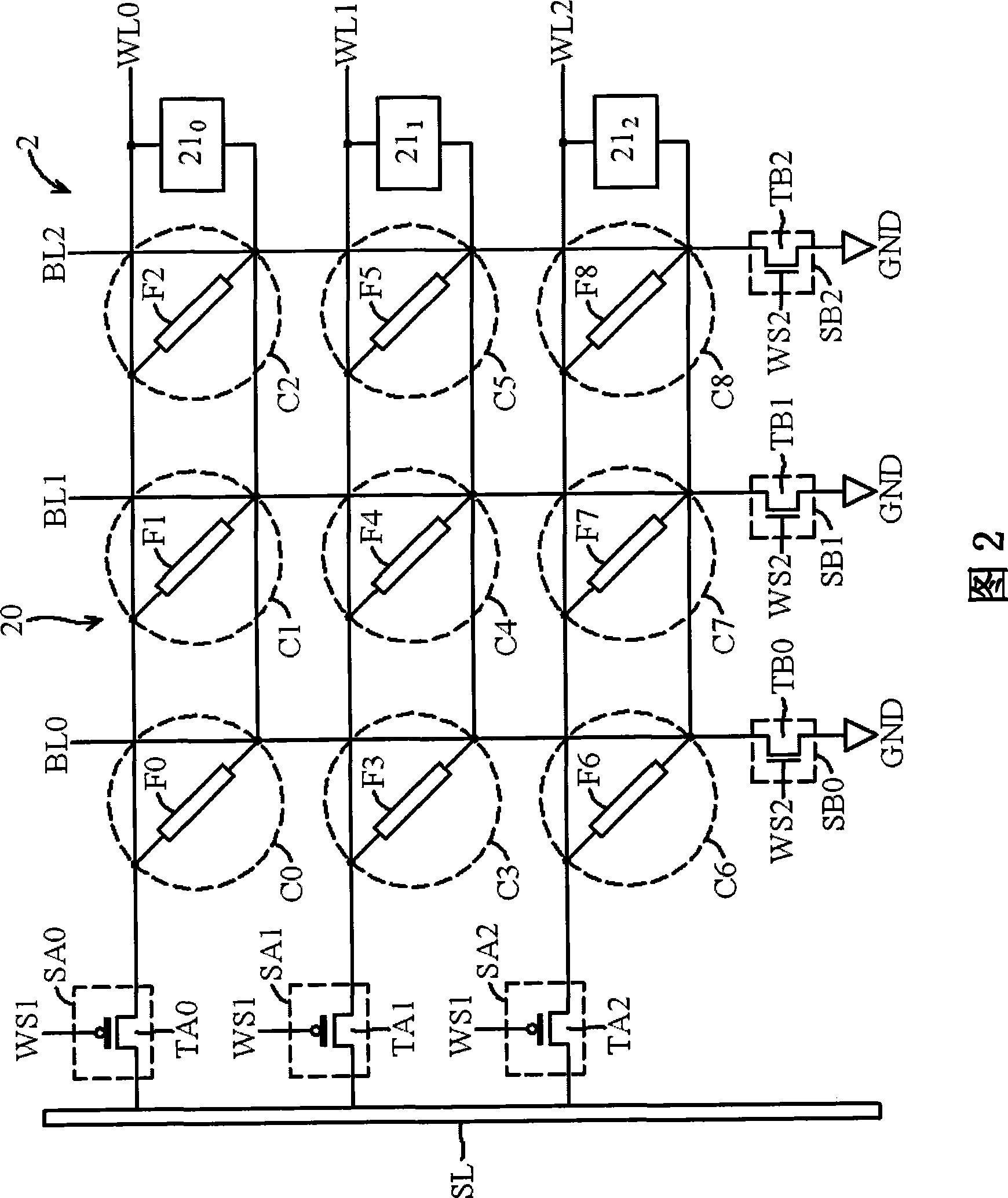 Efuse devices and efuse arrays thereof and efuse blowing methods