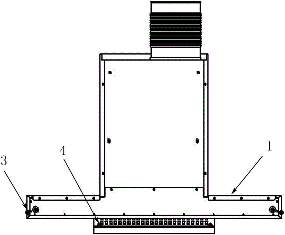 Extractor hood with automatically controlled gears