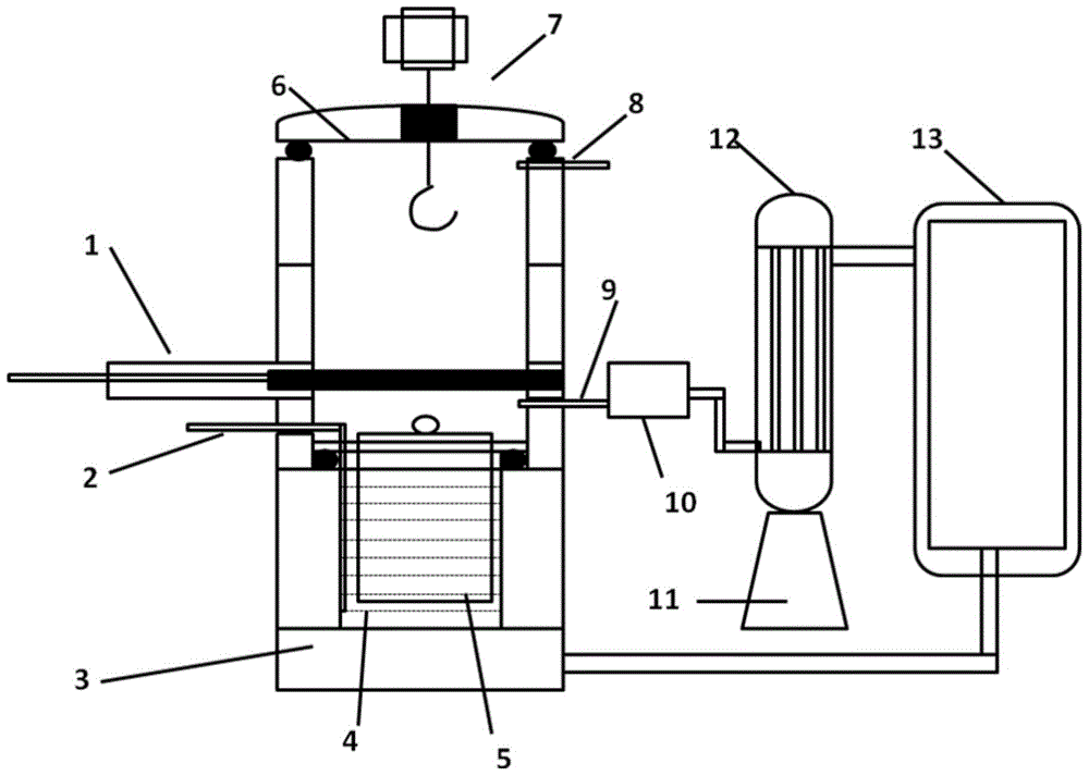 Apparatus for pyrolyzing solid wastes through molten salt, and method thereof