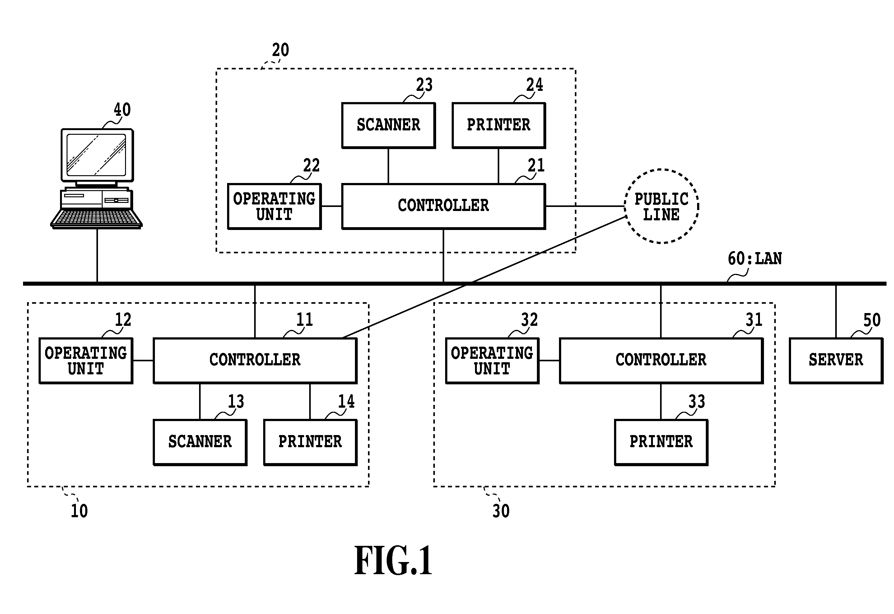 Device for controlling image processing based on paper fingerprint