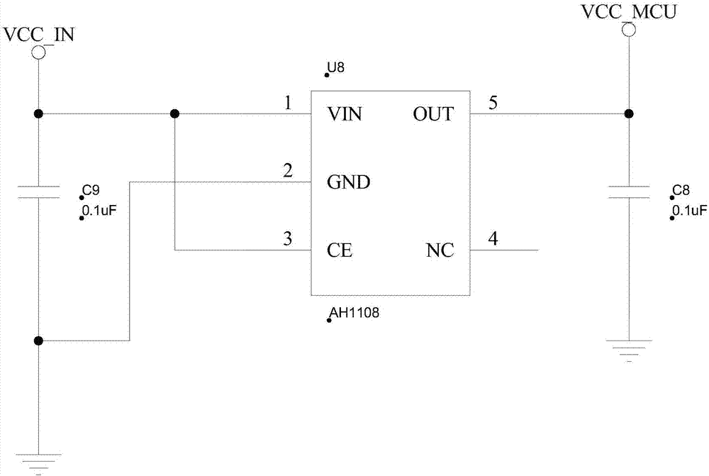Light touch switch-based on-off circuit