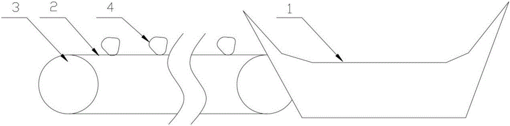 Throwing method of inoculant for marine petroleum pollution degradation