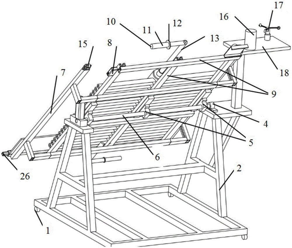 Loading device for thermal performance detection of solar energy air collector