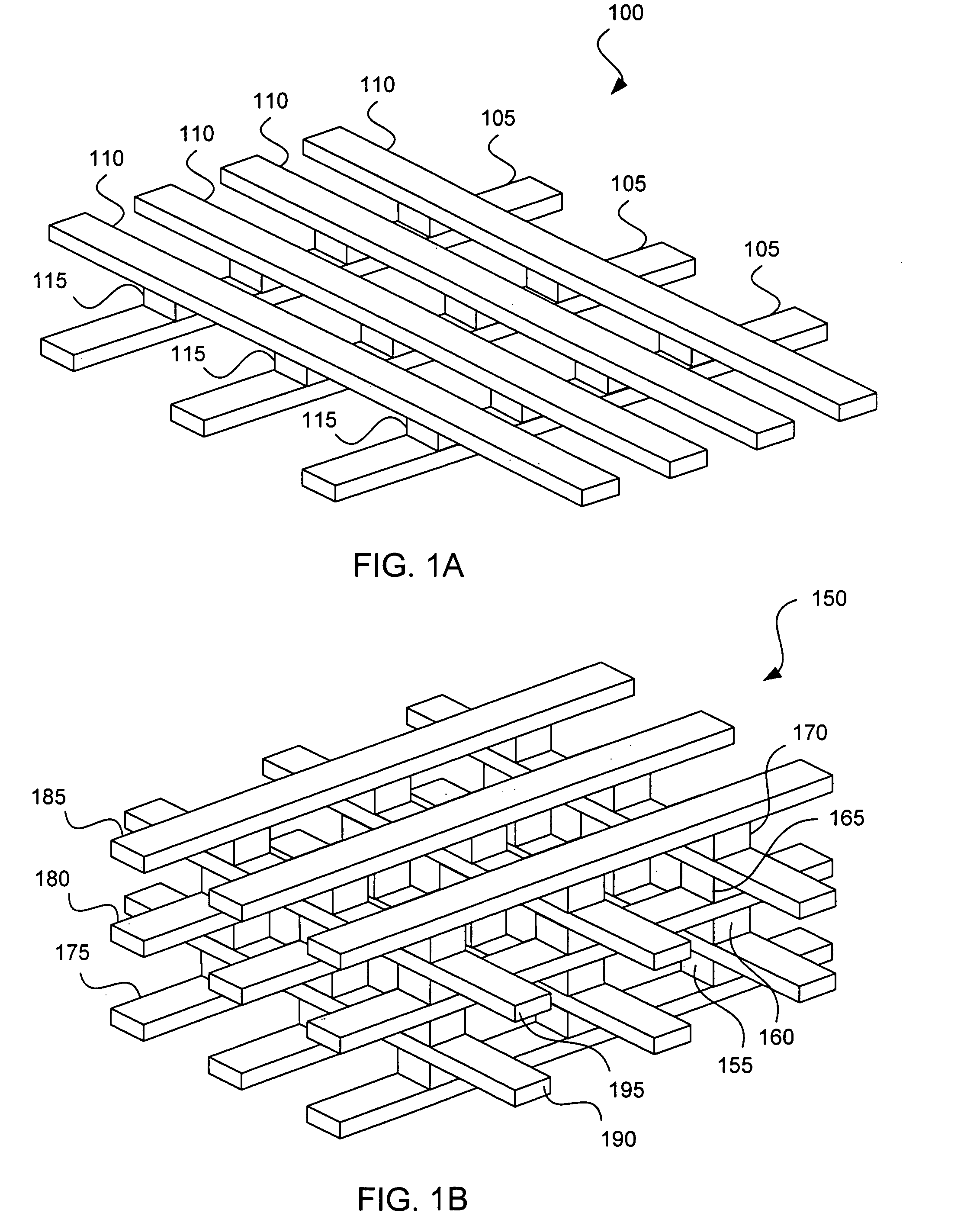 Two terminal memory array having reference cells