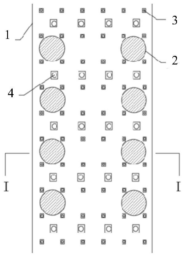 Advance support and anti-scour method of rock burst roadway