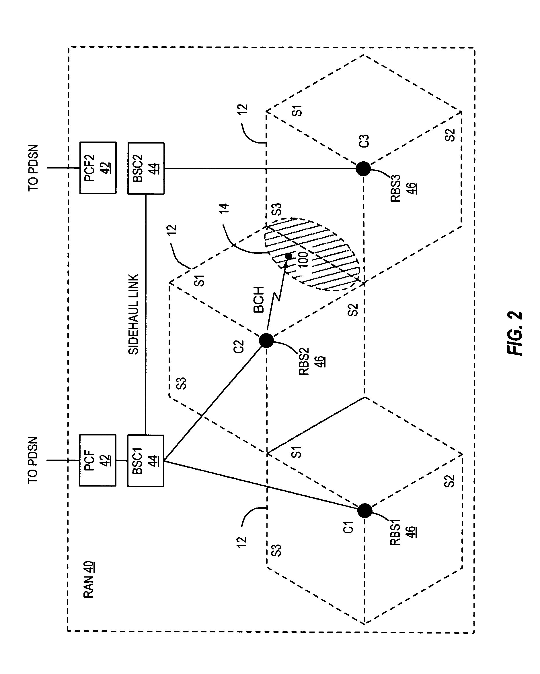 In-band signaling within broadcast stream and support for mixed flows
