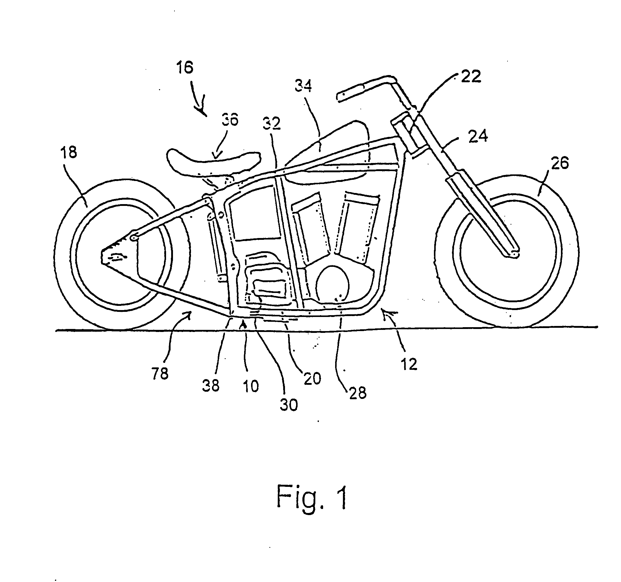 Multi-linking, rear suspension system for two-wheeled motor vehicles