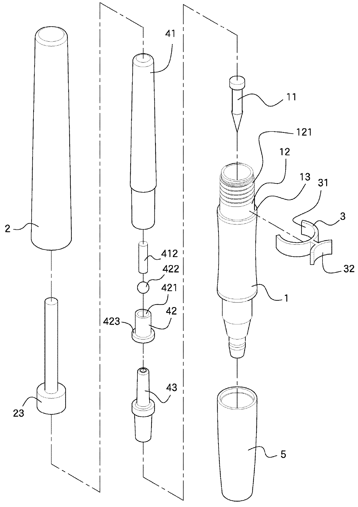 Cosmetic applicator with rotary cartridge