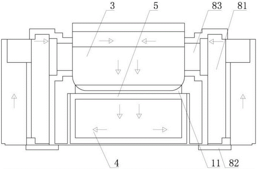 Special dipping equipment for PVC negative ion antibacterial gloves and dipping process thereof