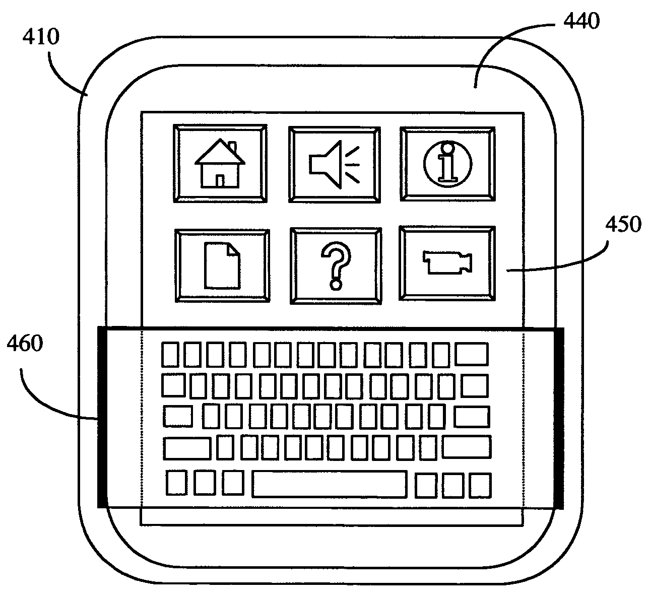 Keyboard for mobile devices