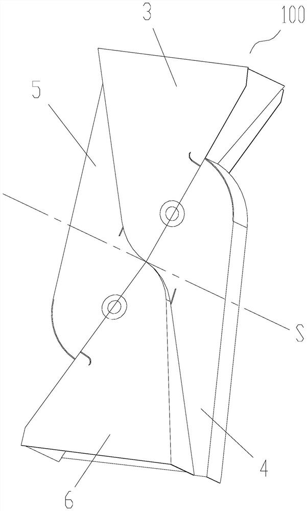 Air duct component, indoor unit and air conditioner