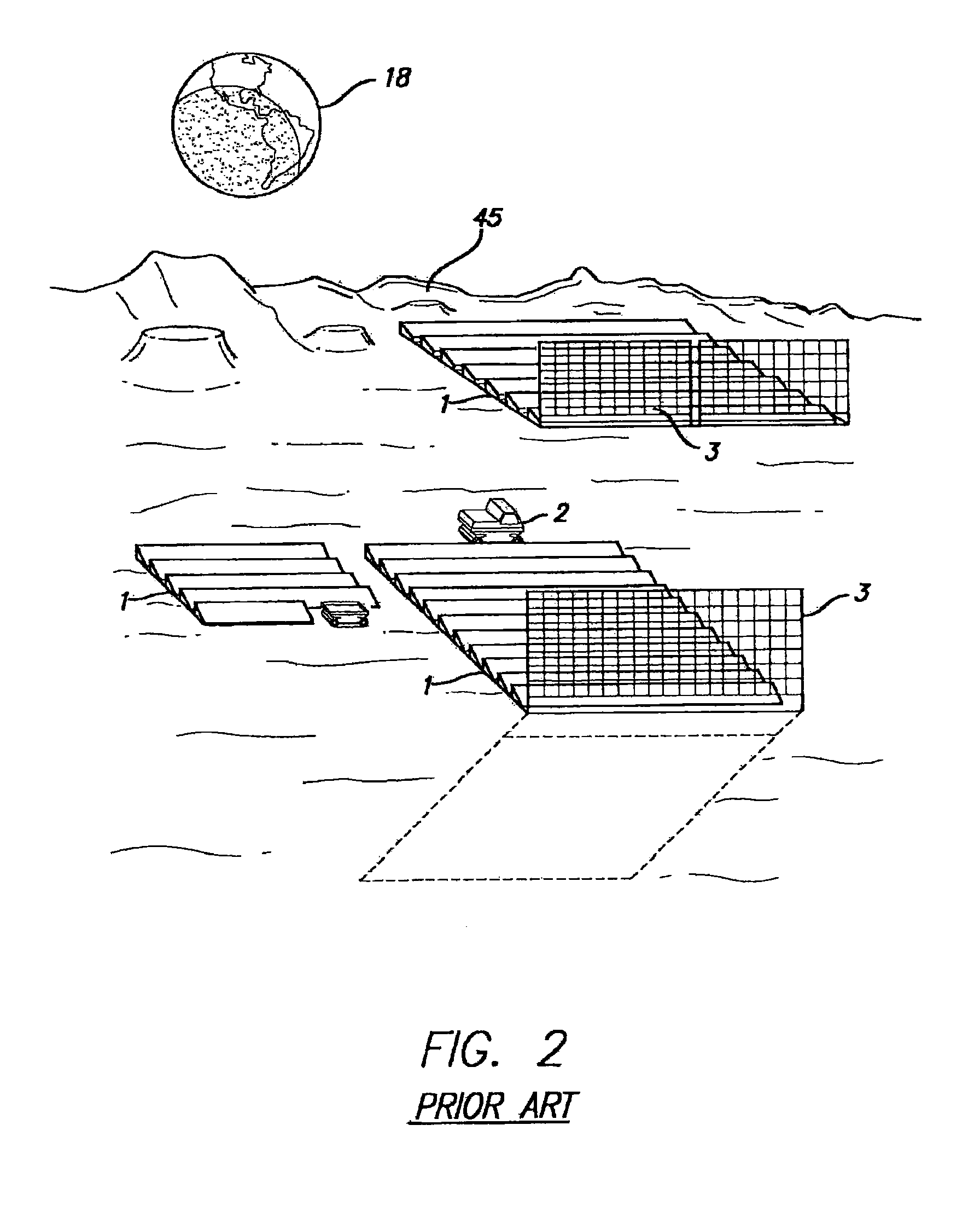 Power generating and distribution system and method