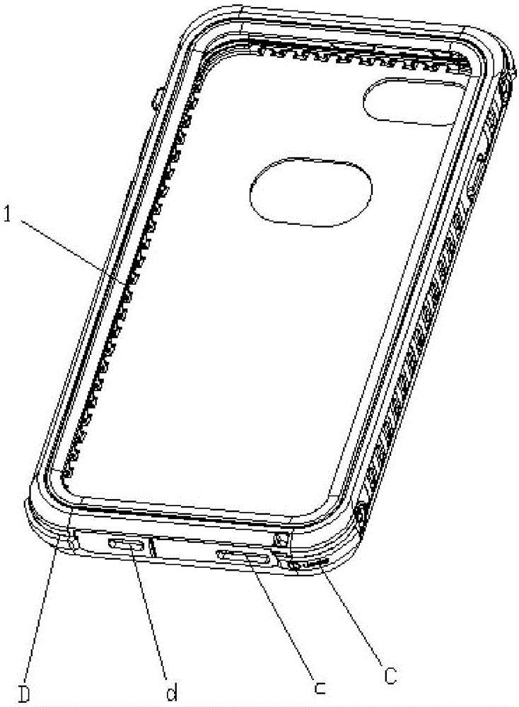 Mobile phone protective shell with double life purposes