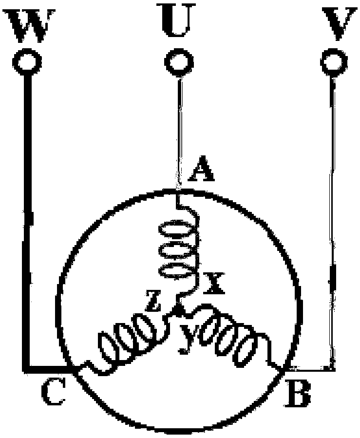An isolated three-phase to single-phase transformer