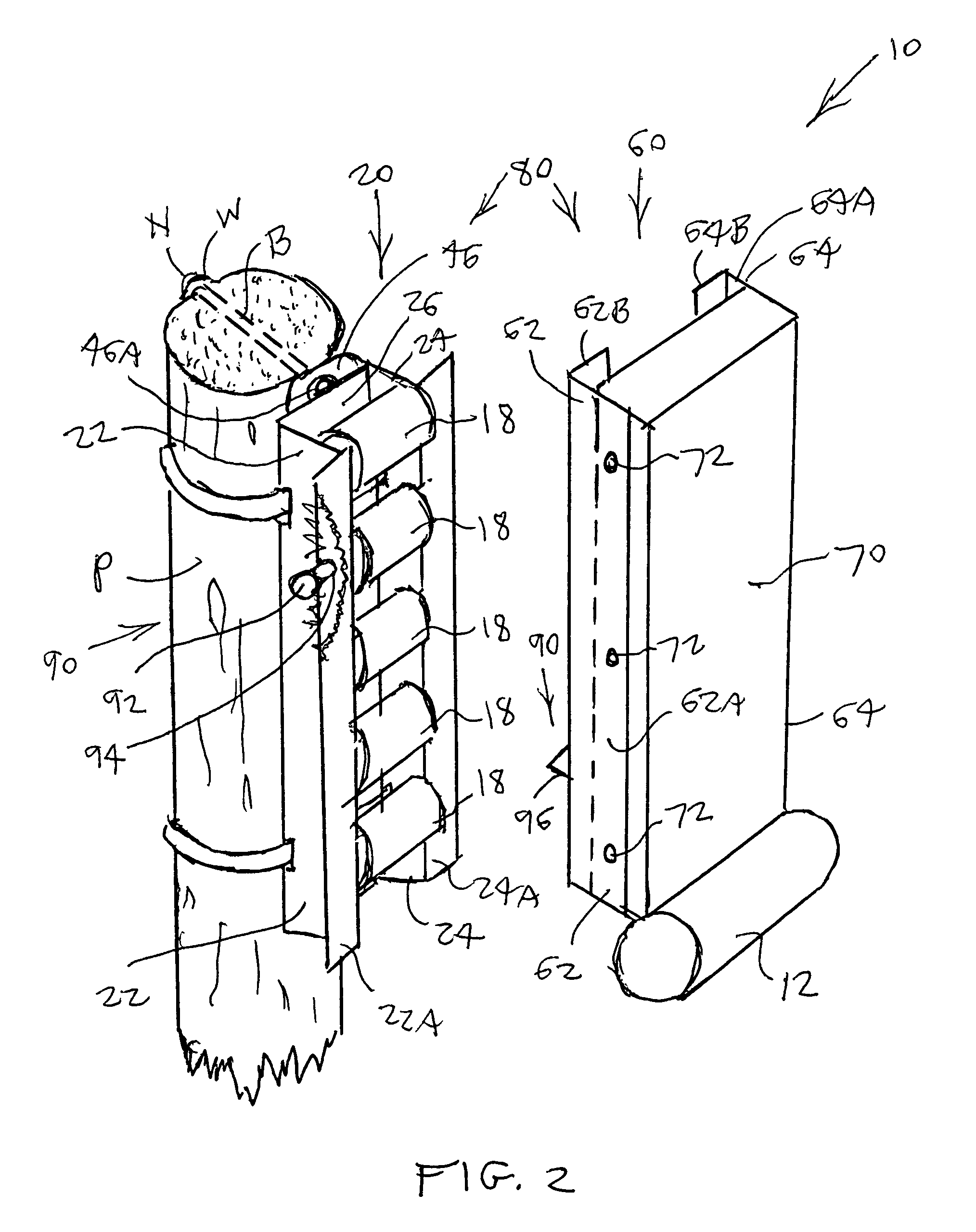 Buoyant bumper apparatus for absorbing water vessel impact against pilings