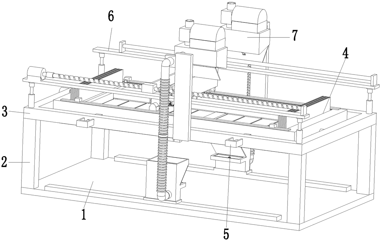 Tea leaf tedding and processing system and tea leaf tedding and processing method thereof