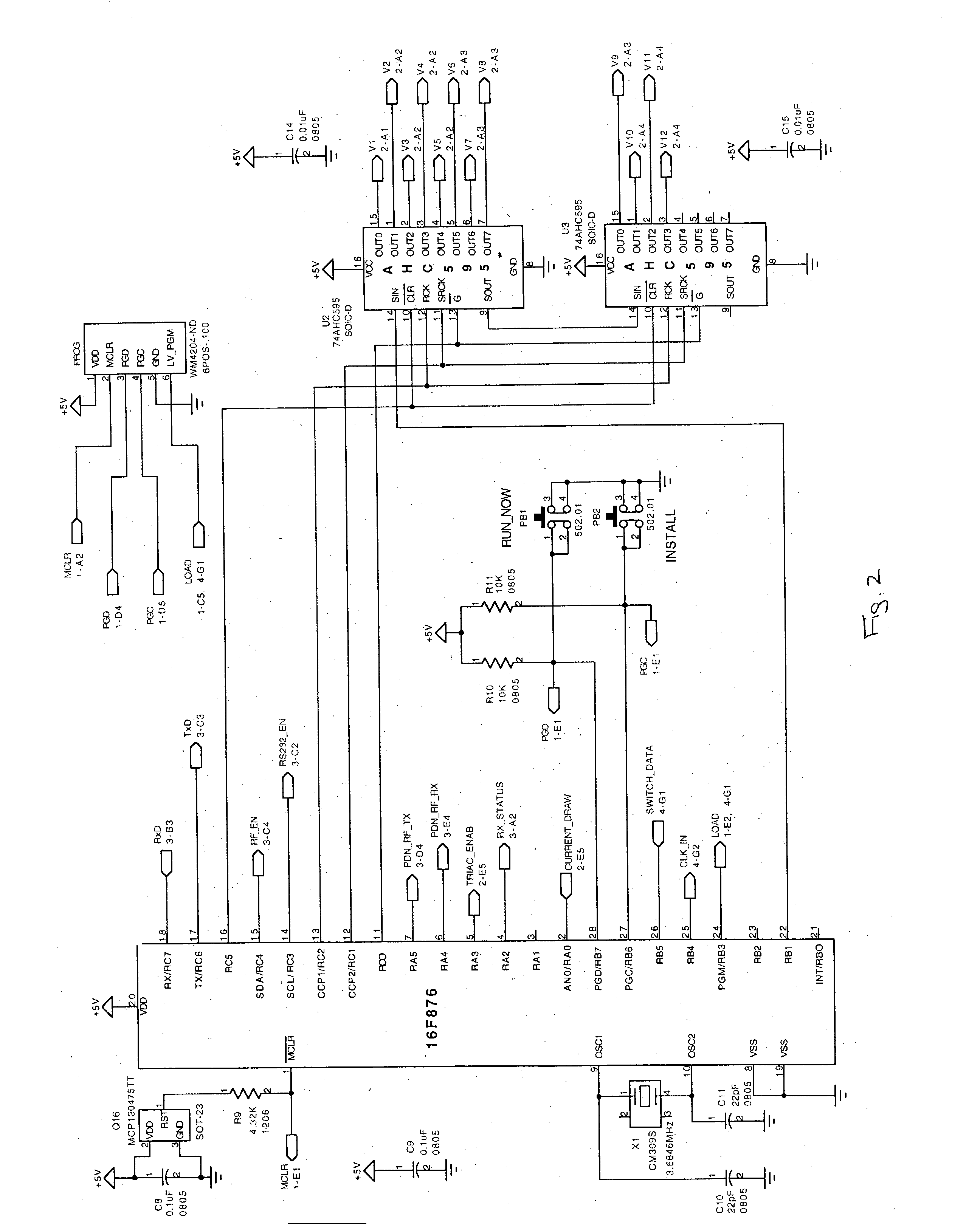 System for controlling irrigation applications