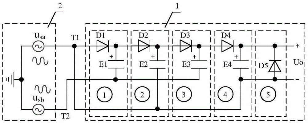 Passive rectifier circuit