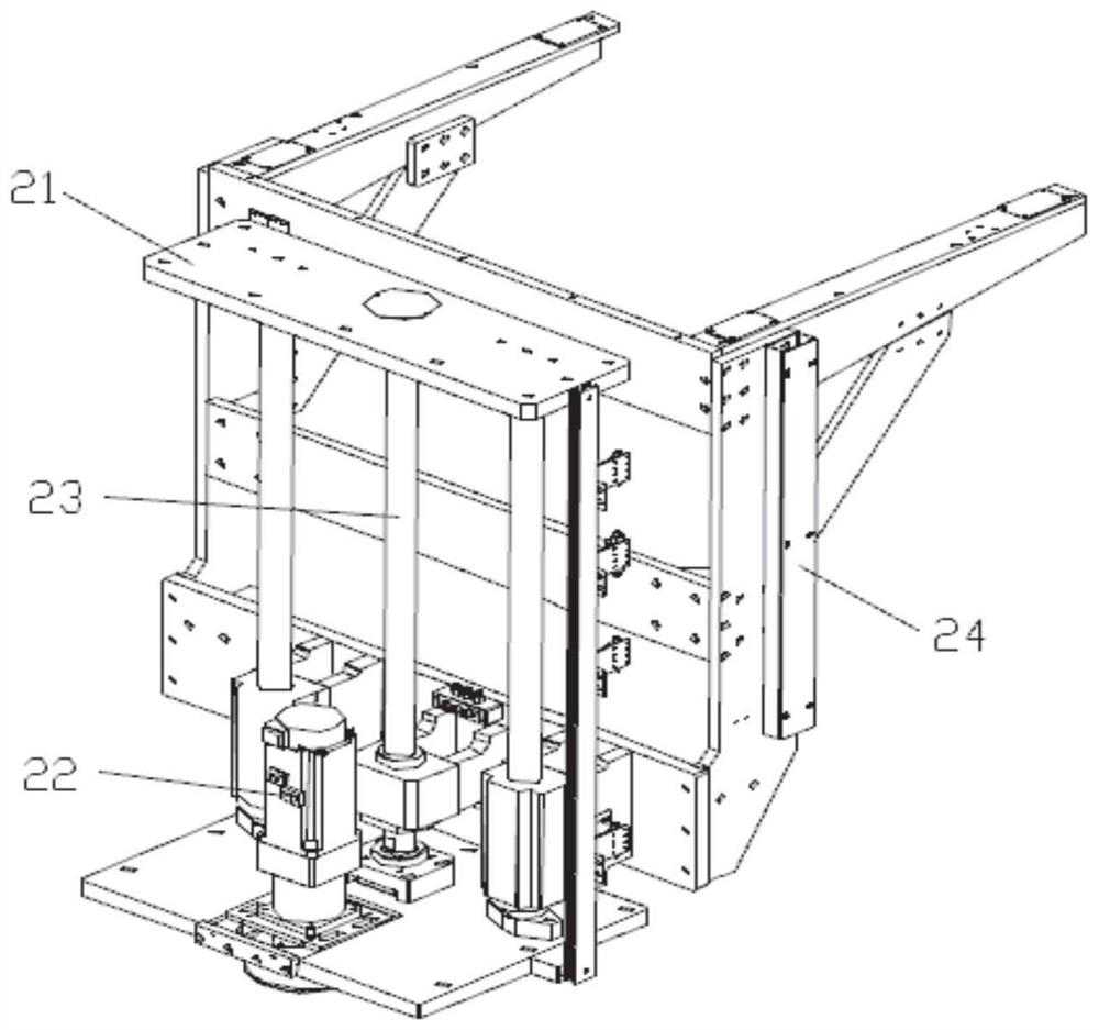 Electroless gold wire frame plugging and board collecting mechanism