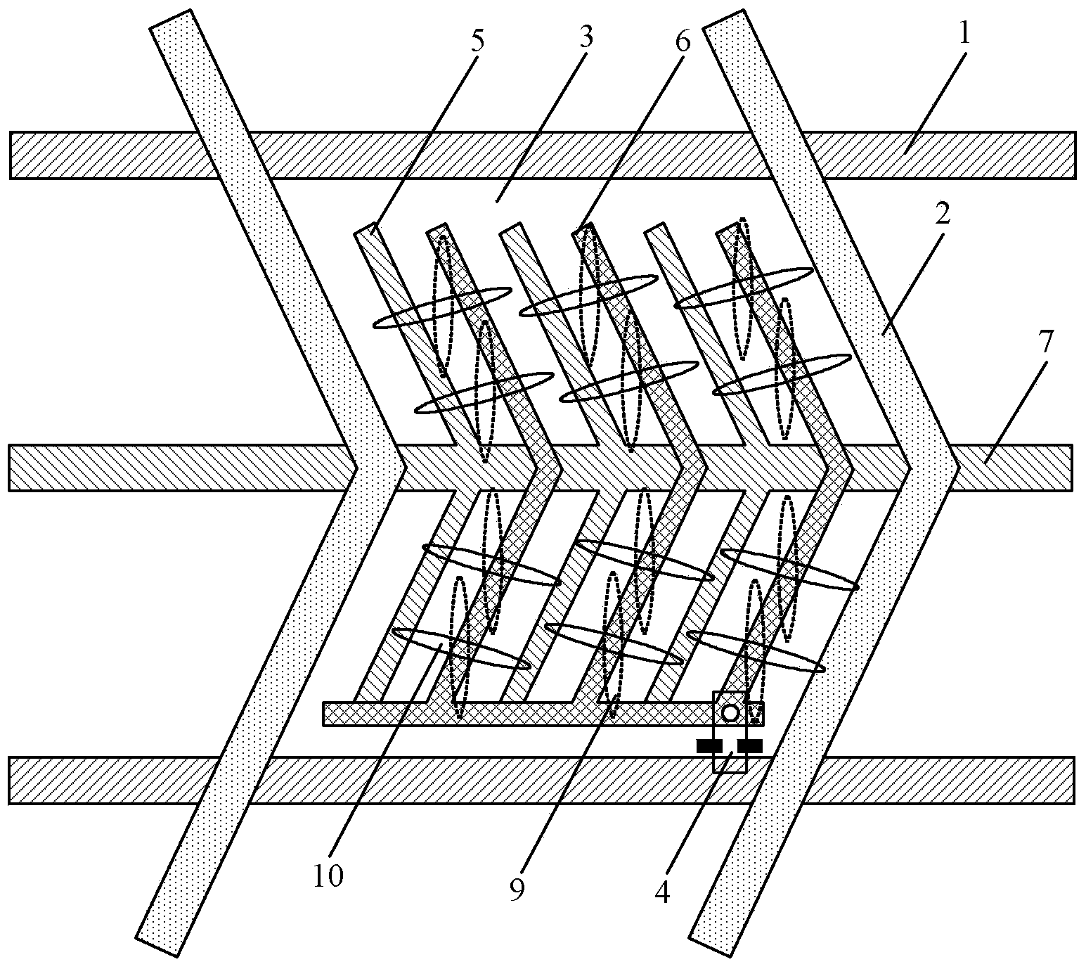 Pixel structure, manufacturing method thereof, array substrate of pixel structure and liquid crystal display panel of pixel structure
