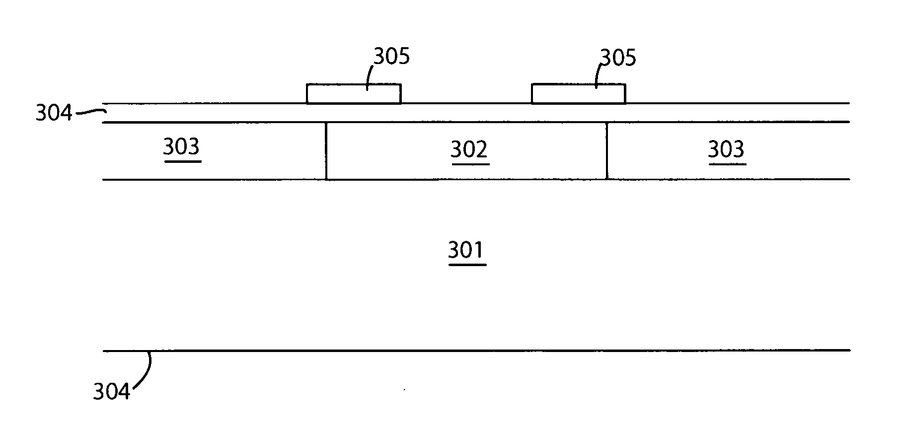 Array of small contacts for solar cell fabrication
