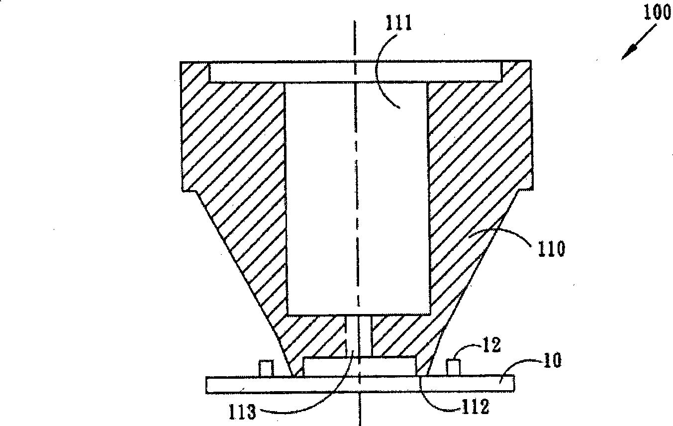 Flat suction nozzle and chip fetching/laying machine as well as semiconductor test method thereof