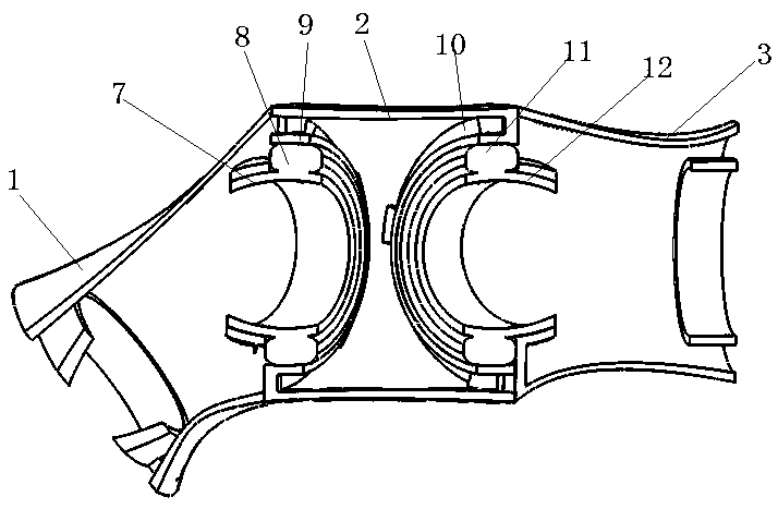 Insulator unmanned aerial vehicle flushing device