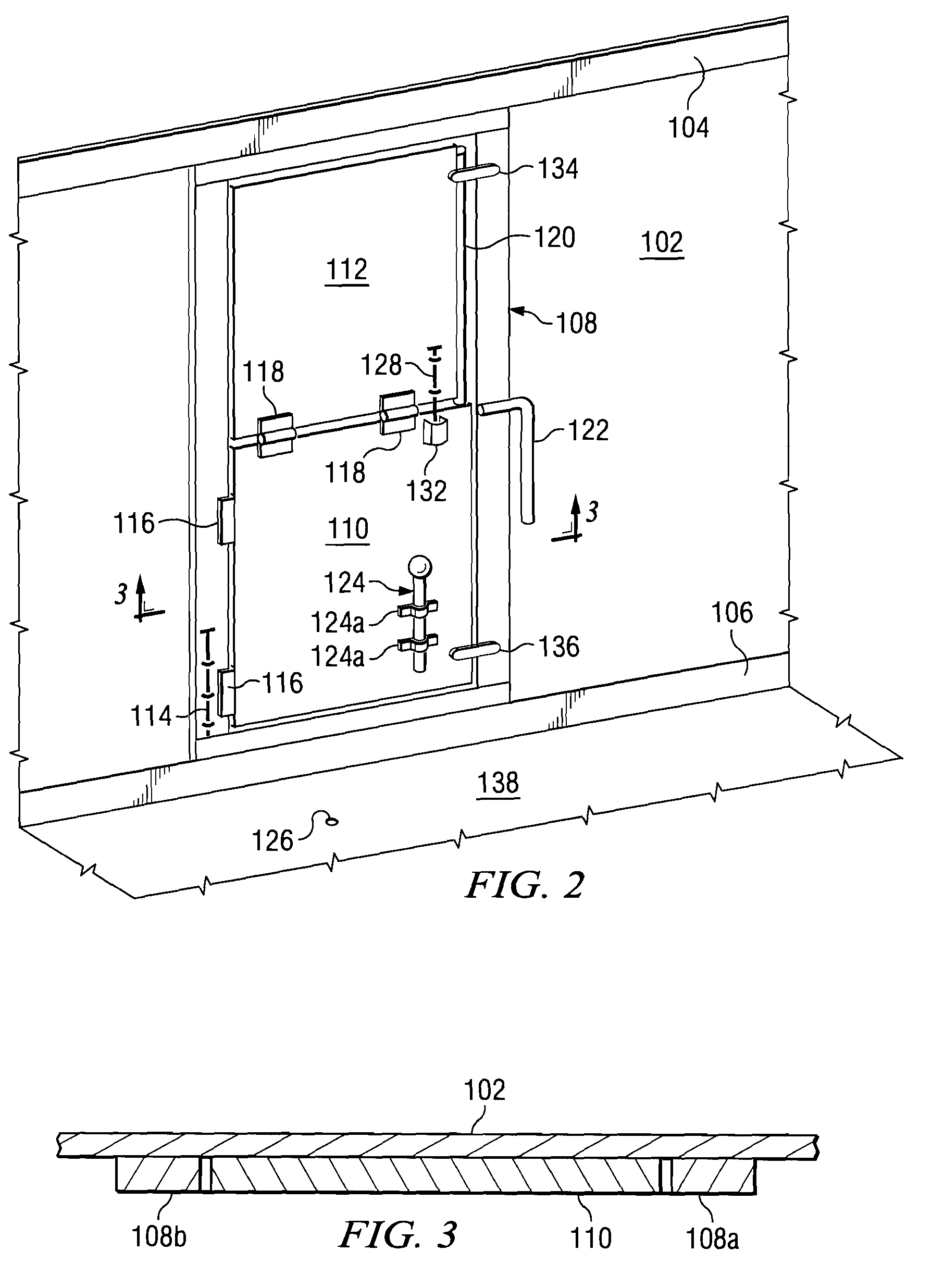 Rotatable partition system for a freight carrying enclosure