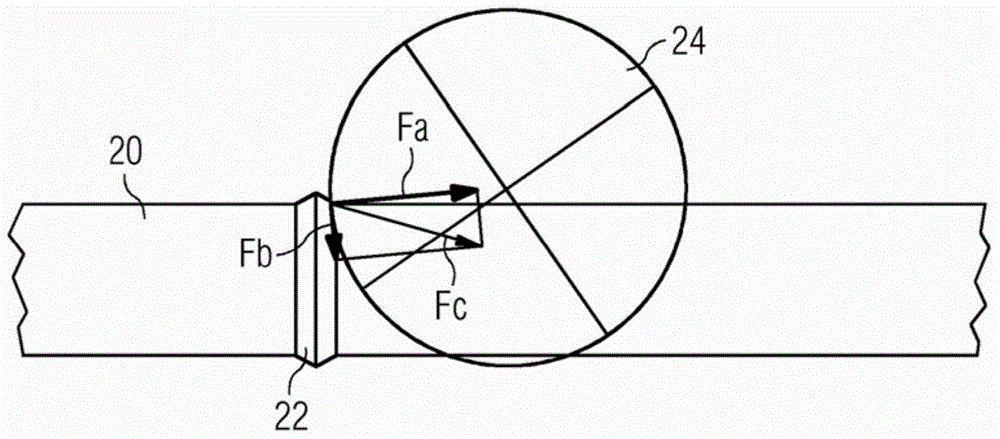 Deburring apparatus with driving means for rotatably and reversibly driving the apparatus to and away of a billet