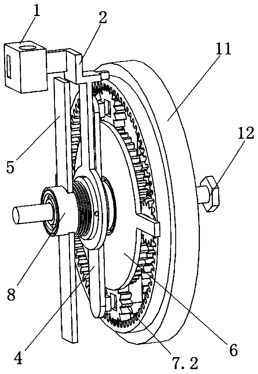 A three-speed variable-speed manual wheelchair