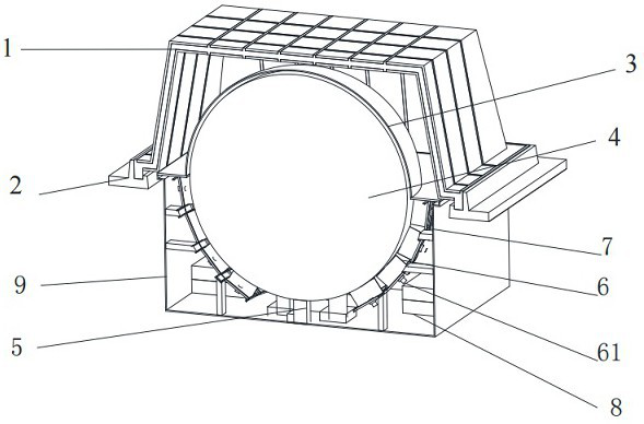 Spherical lens antenna structure