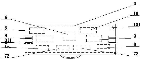 Financial data auxiliary device