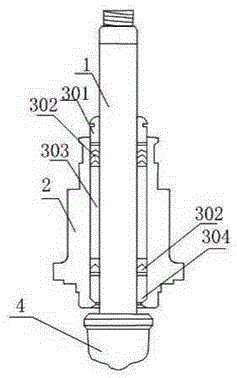 Packing seal structure