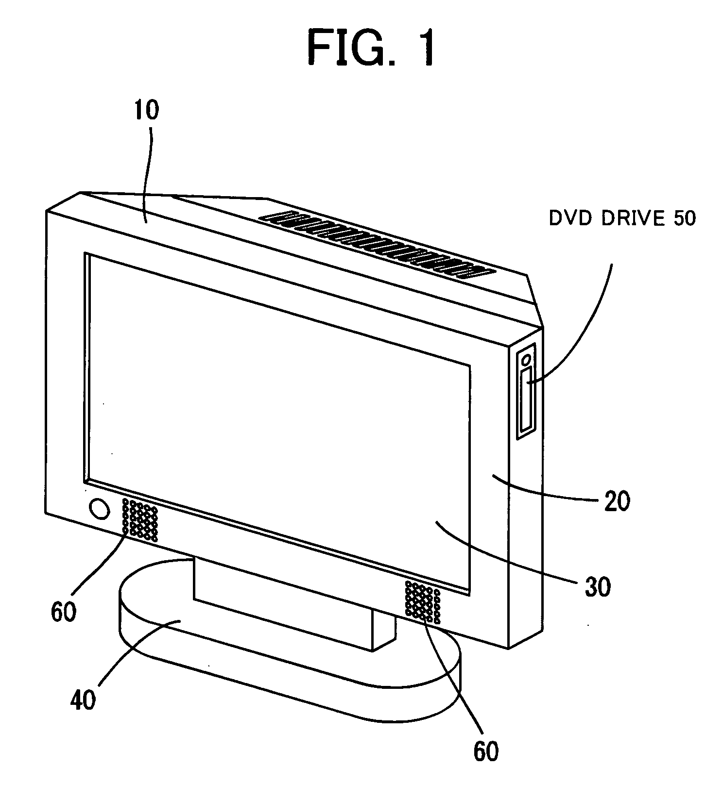 Panel type television and LCD television