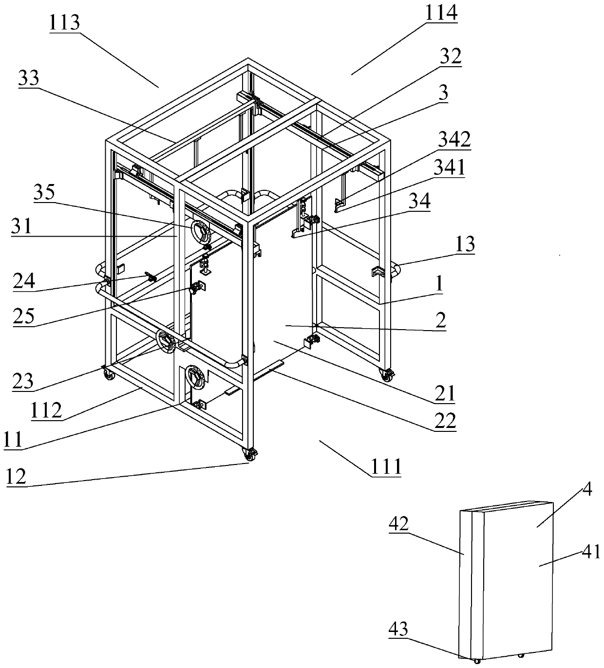 A mask plate handling device and its handling method