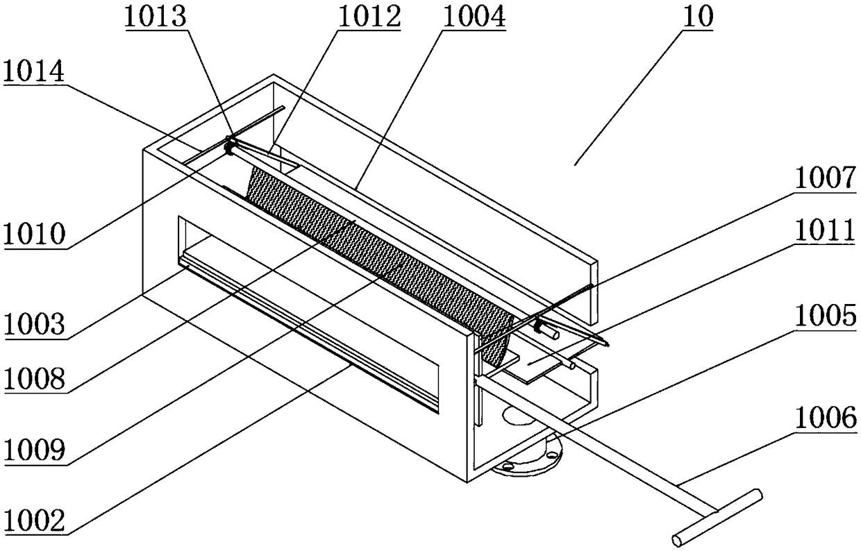 Numerical control machine tool facilitating separation and collection of waste residues