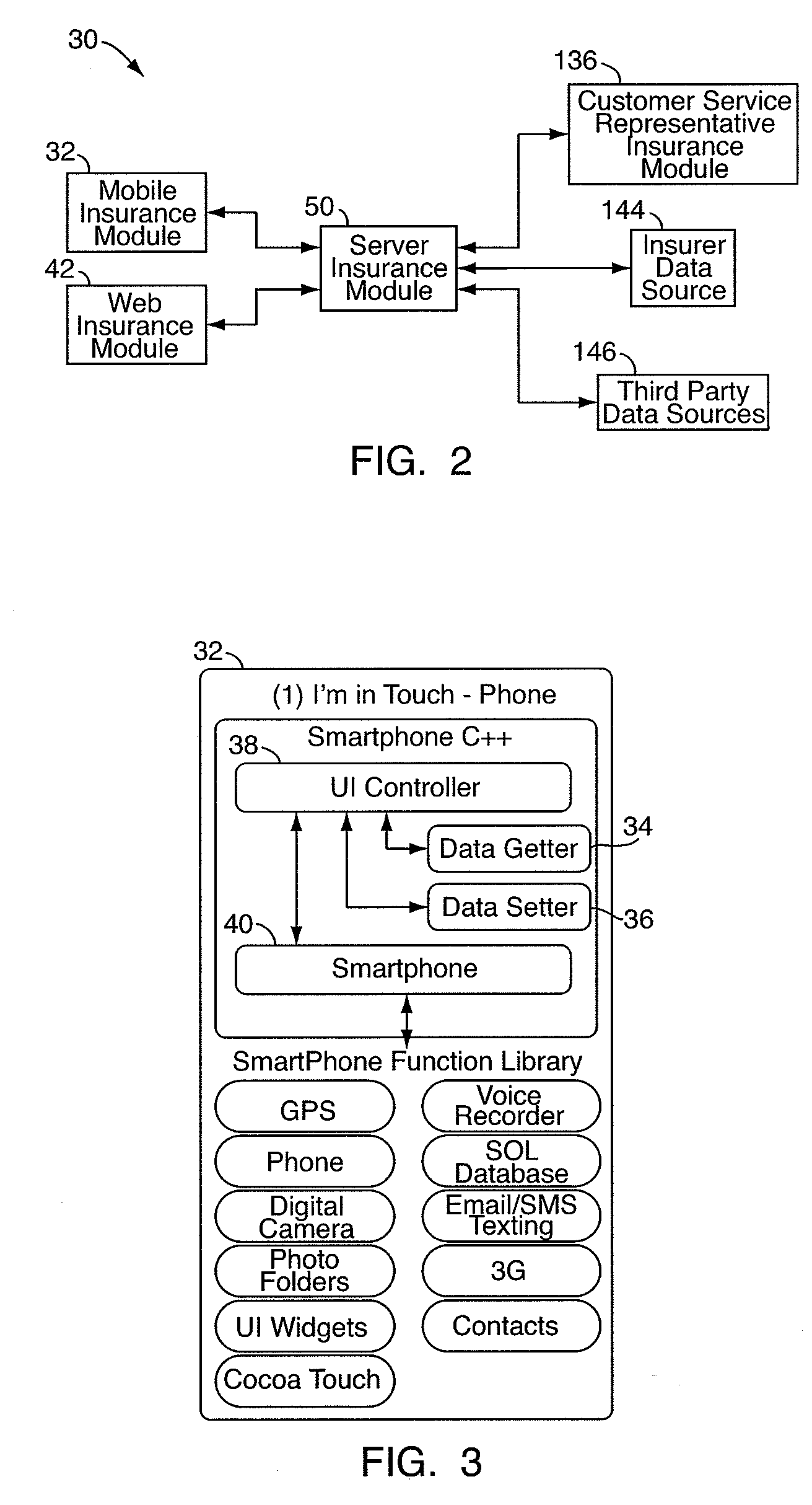 Method and system for connecting an insured to an insurer using a mobile device