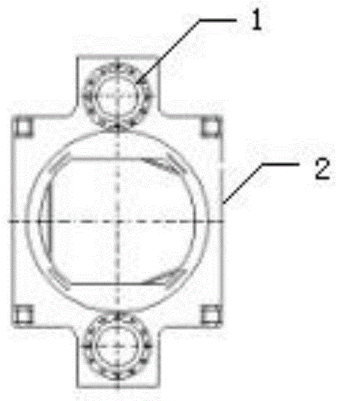 Upper bracket structure of tower crane and tower crane