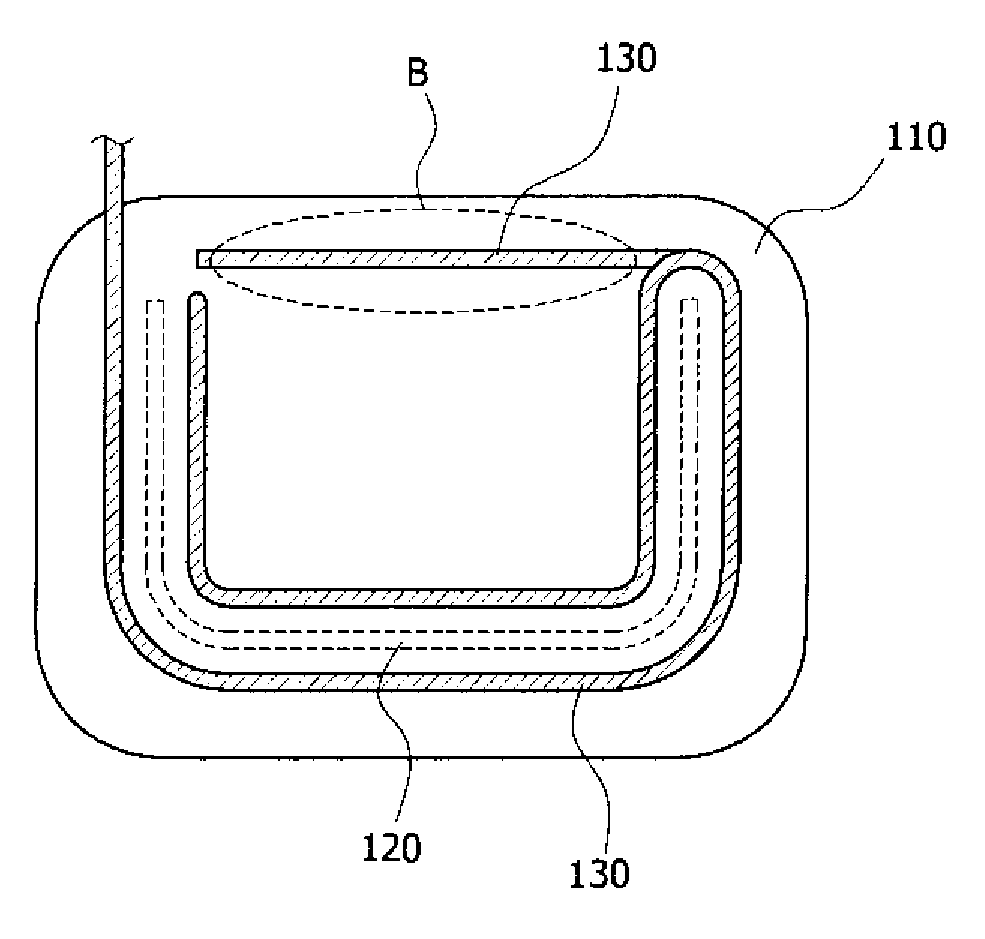 Apparatus for leading to normal tearing of instrument panel having built-in passenger air bag