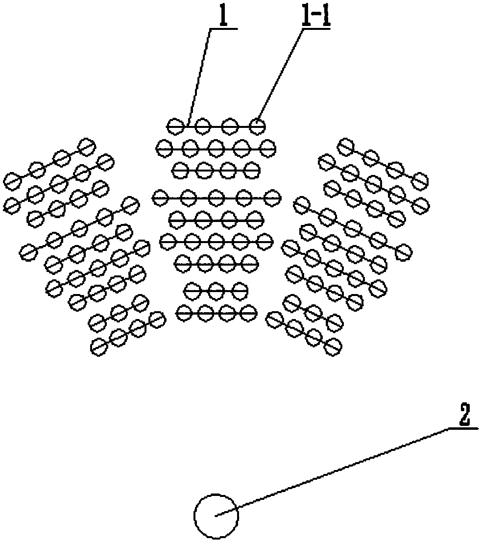 Combined transmission heliostat device and condensation system thereof