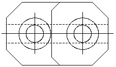 Series conical bearing inner ring one-piece flow turning process