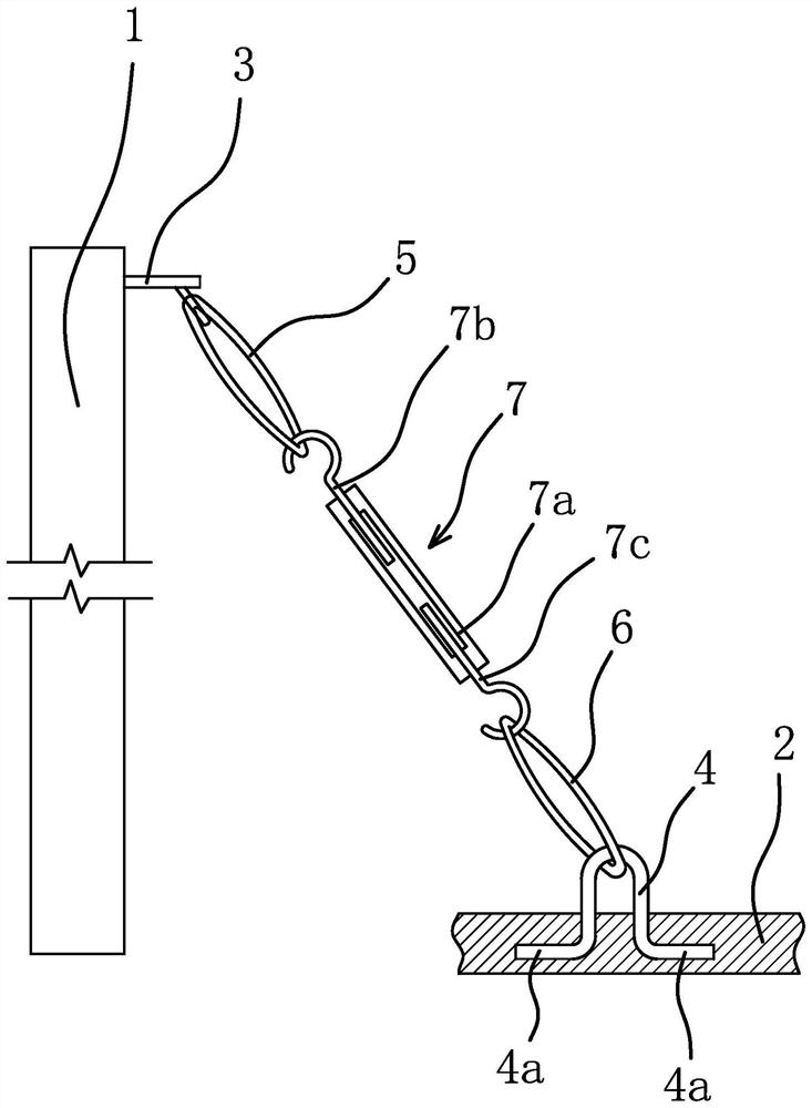 Zipper type connecting mechanism of prefabricated column and mounting method of zipper type connecting mechanism