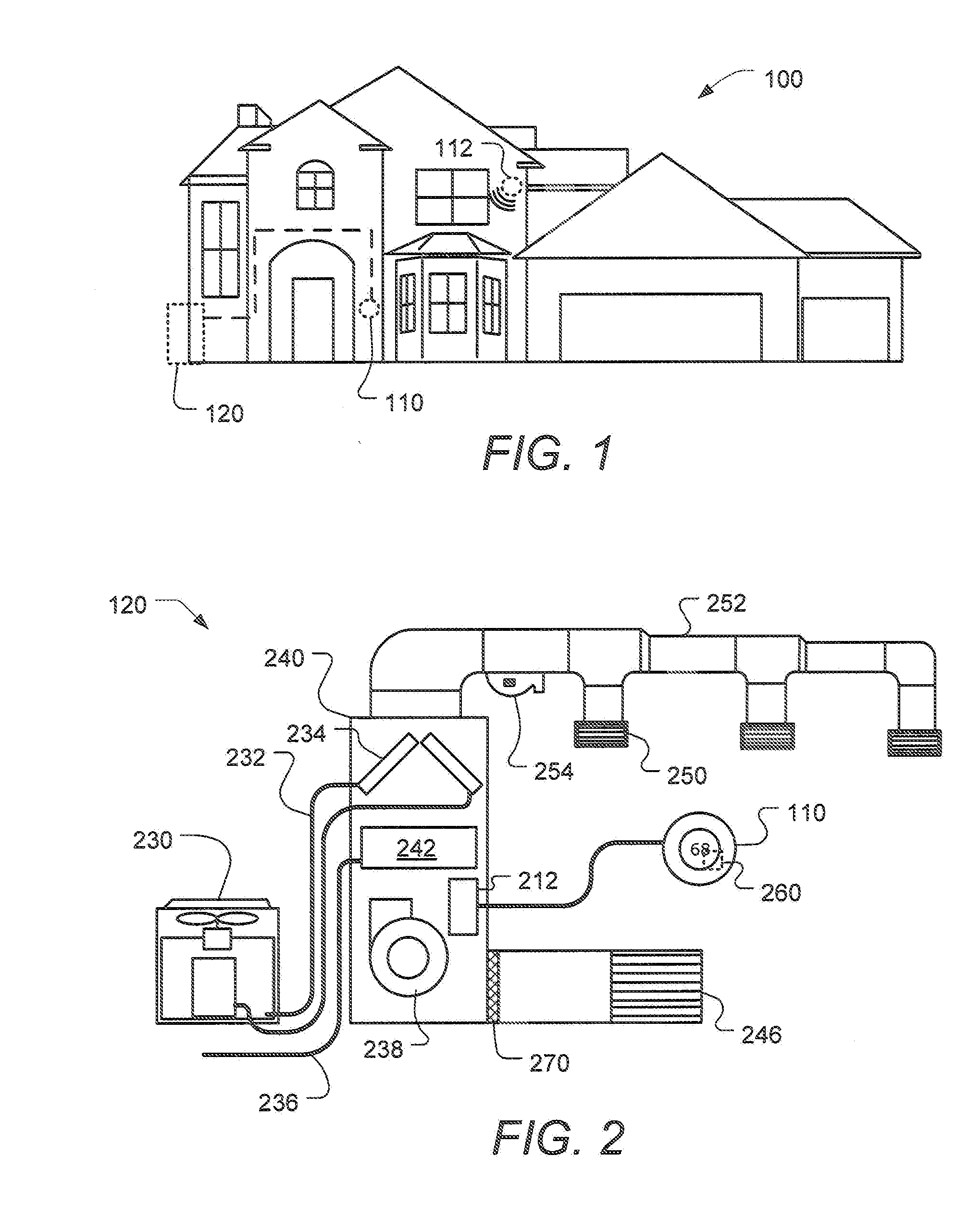 Thermostat graphical user interface