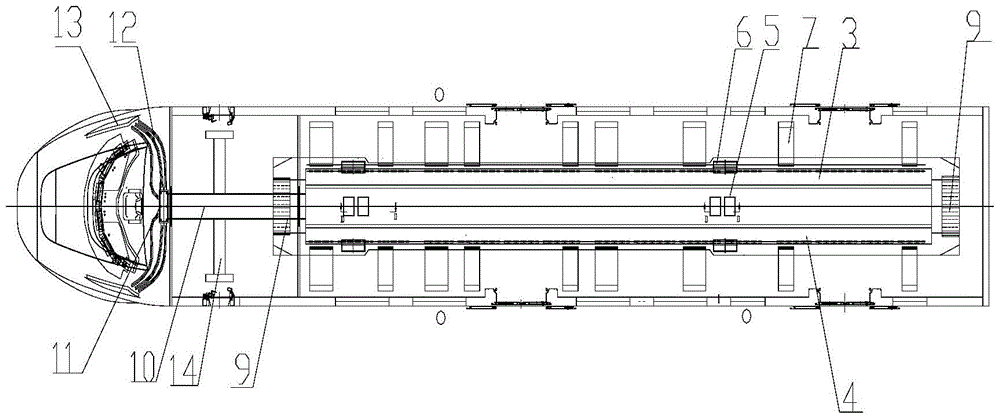 Vehicle air conditioning unit air duct system