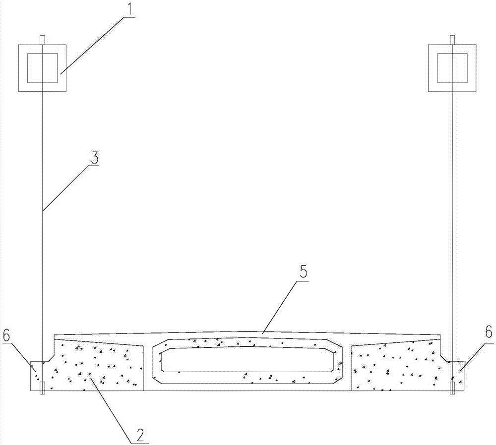 System for improving carrying capacity of continuous beam bridge girders and bridge girders with same