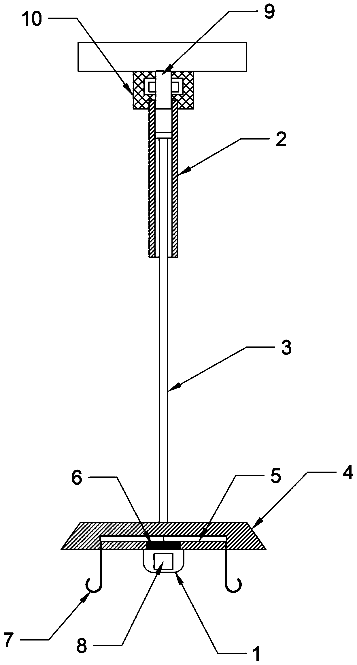 Intelligent infusion prompting device, infusion completion prompting system and prompting method thereof