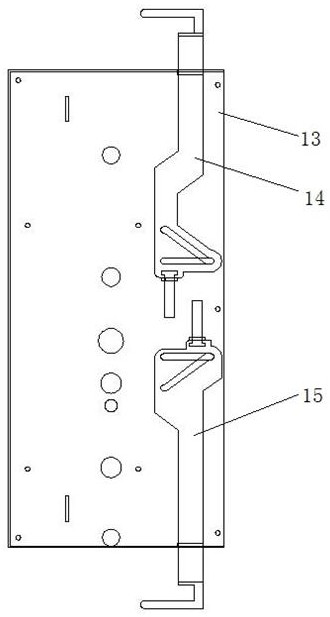 A control drive device for handle-driven lock body